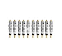Électrovanne Lot de 4 à 40 chambres à air de vélo de route en laiton, amovibles, for valves de vélo, outils de réparation Vanne(10pcs)