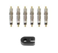 Électrovanne Lot de 6 ou 12 outils de démontage de valves de vélo de route en laiton for tubeless Vanne(6pcs)