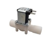 Électrovanne magnétique en plastique DN15, distributeur de Machine à laver, eau potable, contrôleur de pression pneumatique, interrupteur 12V 24V 220V(AC220-NC-P)