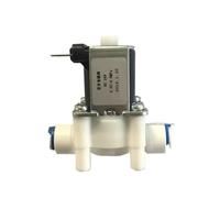 Électrovanne magnétique normalement ouverte 1/4" DC 12 V 24 V, interrupteur de débit d'entrée d'eau, contrôleur magnétique, distributeur(24V)