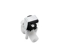 Électrovanne mâle 1/2 3/4, 220 V 12 V 24 V, vanne de régulation d'eau compatible avec machine à laver, pression d'eau potable et pneumatique, normalement fermée(3/4",DC24V)
