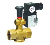 Electrovanne manuelle de gaz, ouverture normale, réarmement facile 3/4" 500mb 230v