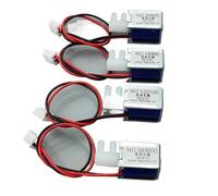 Électrovanne micro-électrovanne à eau CC 4,5 V 6 V 12 V 24 V, normalement fermée, interrupteur de débit d'eau N/C, vanne de régulation(DC 12.0V)
