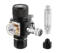 Électrovanne, Mini régulateur de Co2 à double étage for Aquarium, électrovanne, compteur de bulles, accessoires for aquarium, réducteur de dioxyde de carbone(W218)
