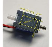 Électrovanne miniature DC 3 V, 4,5 V, 6 V, 12 V, 24 V, normalement fermée, vanne d'air à deux voies, vanne d'échappement de gaz(DC4.5V)