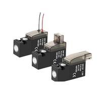 Électrovanne miniature haute fréquence, vanne d'air de 10 mm, vanne de commande à trois voies à deux positions 30 Hz, vanne à vide 24 V 12 V 6 V (L type AC220 V)