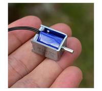 Électrovanne miniature normalement ouverte 5 V/6 V CC for microcontrôleur de débit d'air et de gaz, moniteur de pression artérielle et masseur DIY