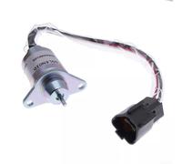 Électrovanne Moteur Métal 129612-77940 pour robuste Électrovanne | Carcasse métallique revêtue, tige centrale calibrée, bobine électromagnétique, résistance chaleur pression