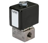 Électrovanne NC G1/8'' Acier Inoxydable FKM -1-2.5bar/36psi 24VDC 7011 20082653