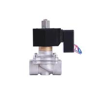 Électrovanne non thermique en acier inoxydable 3/4", électrovanne normalement ouverte étanche avec indicateur d'alimentation LED 24 V 12 V 220 V 110 V G(G-240VAC-NBR-SEAL)