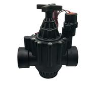 Électrovanne normalement fermée 1-1/2" 2" 220 V 12 V 24 V, vanne en nylon for l'irrigation des jardins agricoles et paysagers(2",12VDC)