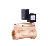 Électrovanne normalement fermée 1-1/2 pouce 24 volts for eau, gaz, huile, 1 pièce(12VDC_NBR-SEAL)
