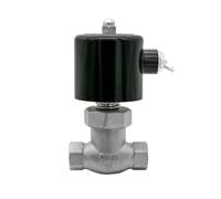 Électrovanne normalement fermée 1/2" DN15 Électrovannes en acier inoxydable(220VAC)