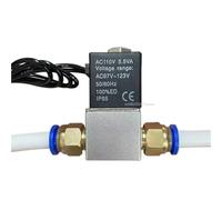 Électrovanne Normalement Fermée 1/4" DC 12 V 24 V, Bobine De Position Pneumatique, Alliage, Électrique Interne, AC 110 V 220 V, For Air, Eau, Huile(4mm,DC 12V)