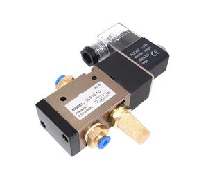 Électrovanne normalement fermée 3V310-10 AC 110V 220V 380V DC 12V 24V, vanne d'inversion électromagnétique for composants pneumatiques(3V310-10NC DC24V,6mm fittings)