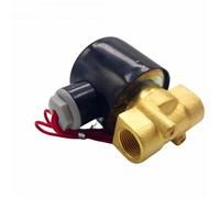 Électrovanne normalement fermée en laiton DN06/08/10/15/20/25 1/4"3/8"1/2"3/4"1" 12V 220V 24v(G-DC24V-ALUMINUM ALLOY)