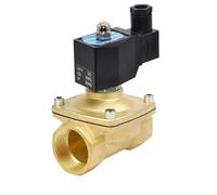 Électrovanne normalement fermée étanche IP65 1-1/2" 220 V 110 V 24 V 12 V en laiton for l'extérieur(Bsp-24vac-viton-seal)