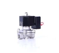 Électrovanne normalement fermée, sans chauffage, en acier inoxydable 304, avec module d'économie d'énergie, fonctionnant 24 heures sur 24.(230VAC)