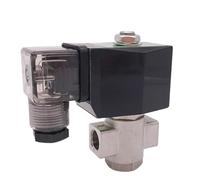 Électrovanne normalement ouverte à 2 voies en acier inoxydable, orifice 4/5/6 mm, 0-7 bar/5 bar, 1/4" 24 V 12, démarrage sans pression(6mm 3bar,DC24V_NBR)