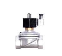 Électrovanne normalement ouverte en acier inoxydable, 1 pièce, 1-1/2", IP65, interrupteur de contrôle de tuyau, DN40, eau électrique, AC/DC 220 V, 24 V, 12 V(G,24VAC)