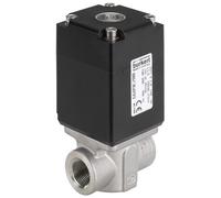 Electrovanne NPT 1/2'' NC Acier inoxydable FKM -1-3.5bar/-15-51psi 24VAC/DC ATEX 2875 346420