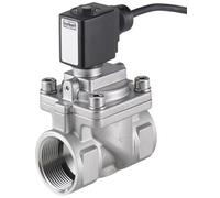 Électrovanne NPT 1/2'' NO Acier Inoxydable FKM 0.2-16bar/3-232psi 24VAC/DC Anti Coup De Bélier ATEX 6281 20002221