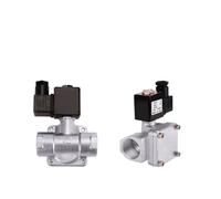 Électrovanne Pilote en Laiton normalement fermée, 1/2", 3/4", 1", 2", en Acier Inoxydable 304, Haute Pression, 1,6 Mpa(220vac-vition-seal,0927200)