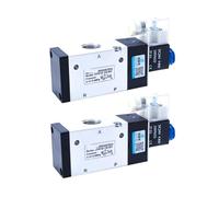 Électrovanne pneumatique 3/2 voies 3V410-15-NC 3V410-15-NC AC220V DC24V DC12V AC110V AC24V Vannes normalement fermées ouvertes(3V410-15-NC,DC12V)