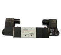 Électrovanne pneumatique 3 positions 5 voies 4V230-08 4V230C-08 4V230E-08 Ports 1/4'' DC12V, DC24V ou AC110V AC220V(4V230E-08,AC220V)