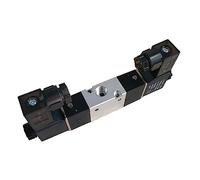 Électrovanne pneumatique 3V120-06 3V120-M5 Port 1/8 pouces BSP M5 12V DC 3/2 voies, vanne de commande Double bobine 1 pièce(220v,3V120-06)