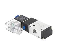 Électrovanne pneumatique 3V210-06/08 DC12V 24V AC110V 220V 3 voies 2 positions, vanne de commande directionnelle d'air, vanne magnétique à gaz 1 pièces(3v210-06 DC24V)