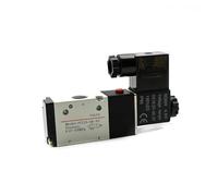 Électrovanne pneumatique 3V210-08 DC12V DC24V AC110V AC220V, 3 voies, 2 positions, vanne de commande directionnelle d'air, vanne magnétique à gaz(AC 110V)