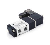 Électrovanne pneumatique 3V210-08 DC12V DC24V AC110V AC220V Vanne de commande directionnelle d'air à 3 voies et 2 positions Vanne magnétique à gaz 1 pièce(3V210-08,DC 24V)