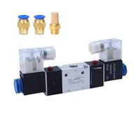 Électrovanne pneumatique 3V220-06 3V220-08, 3/2 voies AC220V DC24V AC110V AC12V DC12V(3V220-06 PC8-01,AC220V)