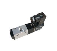 Électrovanne pneumatique 3V410-15, port 1/2 pouce BSP 220 V CA, vanne de régulation d'air à 3 voies avec voyant LED rouge de type prise(220V)