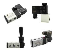 Électrovanne pneumatique 4H210-08 3V210-08 4V210-08DC12V DC24V AC110V AC220V, vanne de commande directionnelle d'air, vanne magnétique à gaz(2v025-06 12v)