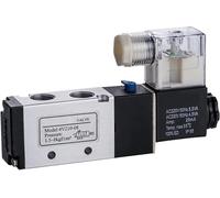 Électrovanne pneumatique 4V110-06 DC24V 3.0W et 4V210-08 AC220V 5.5VA - Vanne de contrôle à haut rendement for l'industrie(4V210-08 DC24V)