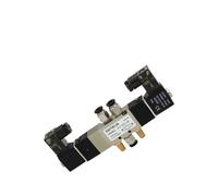 Électrovanne pneumatique 4V130C/E/P-06 vanne de régulation pneumatique à trois positions et cinq ports 1/8" DC12V(8mm fittings)