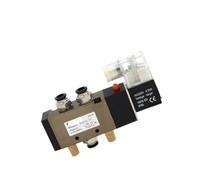 Électrovanne pneumatique 4V310-10 DC24V avec silencieux 6 mm 8 mm 10 mm 12 mm Installation rapide(With 8mm fittings)