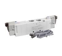 Électrovanne pneumatique 5/3 voies à double solénoïde, inverseur, 1 pièce(5V330P-10,AC24V)