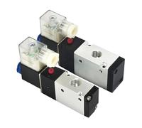 Électrovanne pneumatique à 3 voies, 1 pièce, 3V210-08 3V210-08-NO 3V310-10-NC 3V310-10-NO, vannes d'air normalement ouvertes et fermées(3v210-08-nc 10mm,5V)