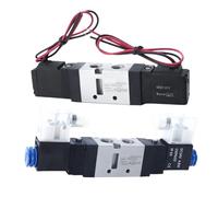 Électrovanne pneumatique à 5 voies, entrée 1/4" (VF3130, VF3230, VF3330, VF3430, VF3530-3GB/4GB/5GB/6GB-02)(KVF3130,5GB-02 (DC24V))