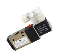 Électrovanne pneumatique à Air, 3 voies, 2 positions, 3V210-08, DC12V, 24V, AC220V, commande électrique, vanne magnétique à gaz, 1 pièce(10mm fittings)