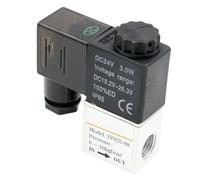 Électrovanne Pneumatique À Commande Électrique Hexagonale 2V025-08, 2 Ports, 2 Positions, 6,35 Mm, 12 V, 24 V, 110 V, 220 V, 50 Hz, 6 VA(AC 220V)