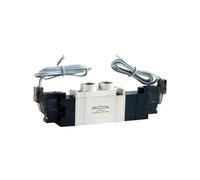 Électrovanne pneumatique à double tête, trois positions, cinq voies, commande électrique double 7V0530C 130 230-M5 06 08(130C-06B200DC24V DN4)