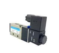 Électrovanne pneumatique BM520 G1/4, vanne de contrôle d'air à deux positions et cinq voies, simple bobine, double bobine, 1 pièce(BM520 02 G1-4 2-5Way,DC24V_1PC)