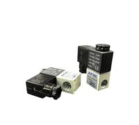 Électrovanne pneumatique de contrôle d'air en aluminium, 1/4 "BSPT, 2 voies, 2 positions, 2V025-08 12V 24V dc ac 110V 220V(DC12V)