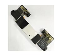Électrovanne pneumatique Double Port de bobine 1/8 1/4 pouces 24VDC vanne de commande 5/3 voies