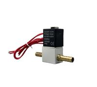 Électrovanne pneumatique/électrique 12 V/24 V/220 V, 2 positions, normalement fermée, raccord magnétique for tuyau de 6 ou 8 mm.(8MM-8MM Barb,AC 110V)