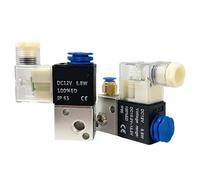Électrovanne pneumatique électronique à deux positions et deux voies 3V1-06/M5, 1 pièce(3V1-06 4MM,DC24V)